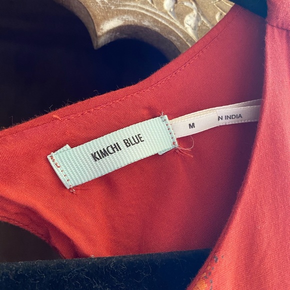 Urban Outfitters Kimchi Blue Floral Shift Dress Size M - Picture 6 of 9